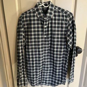 J. Crew Ludlow 120's 2 Ply Medium Plaid Dress Shirt